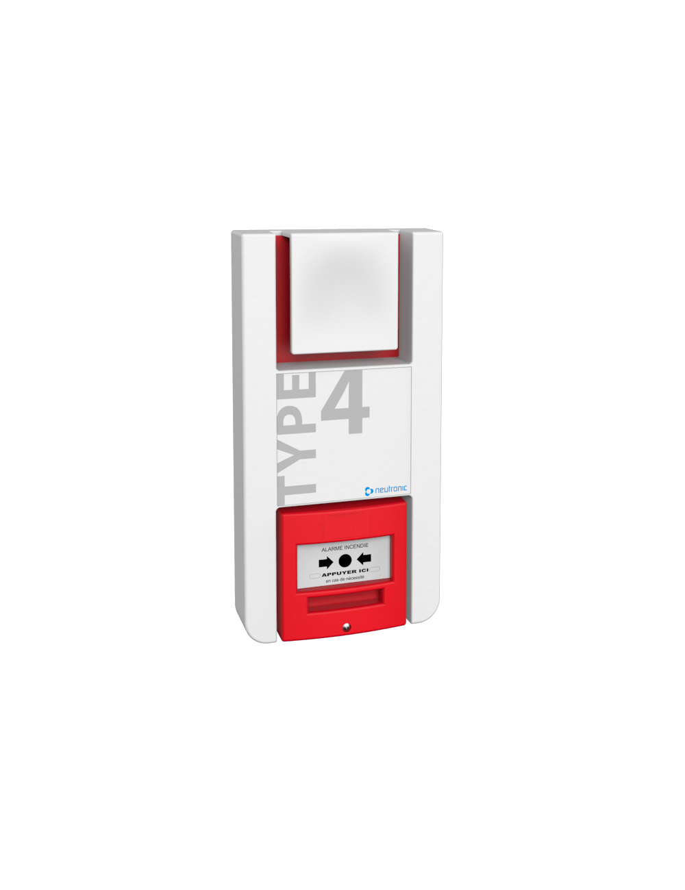 Type 4 à piles lumineux radio - Neutroonic- TT4PL-RF3