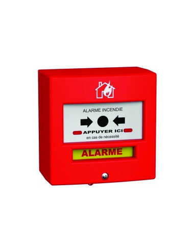 Déclencheur manuel à piles radio - Neutronic- 5710C-RF3