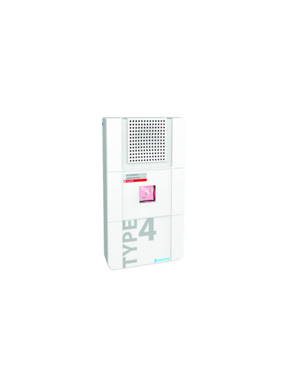 Diffuseur message pré-enregistré lumineux secteur + radio -Neutronic - TU4MEL-RF3