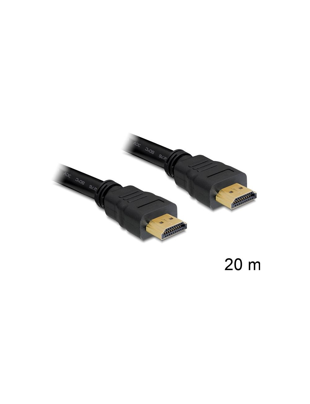 Câble vidéo Delock HDMI 2.0 4K longueur 20m - [product_reference]Câble vidéo Delock HDMI 2.0 4K longueur 20m