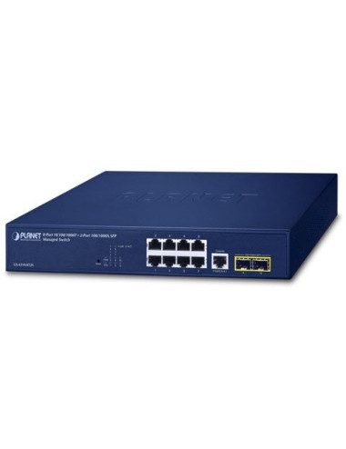 Switch Planet 8 ports Giga + 2 SFP - [product_reference]Switch Planet 8 ports Giga + 2 SFP