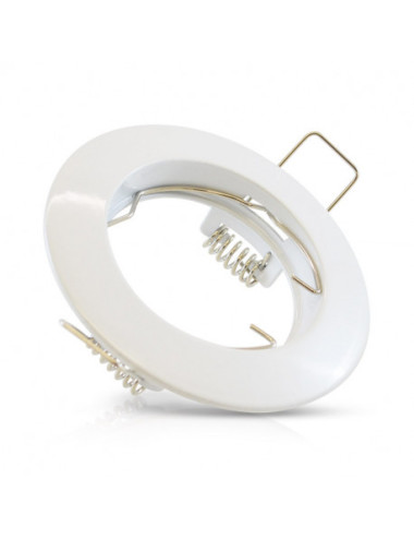 Support plafond rond blanc Ø78 mm - [product_reference]Support plafond rond blanc Ø78 mm