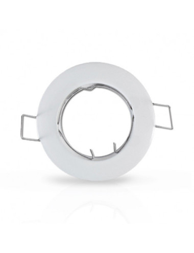 Support plafond rond blanc Ø78 mm - [product_reference]Support plafond rond blanc Ø78 mm
