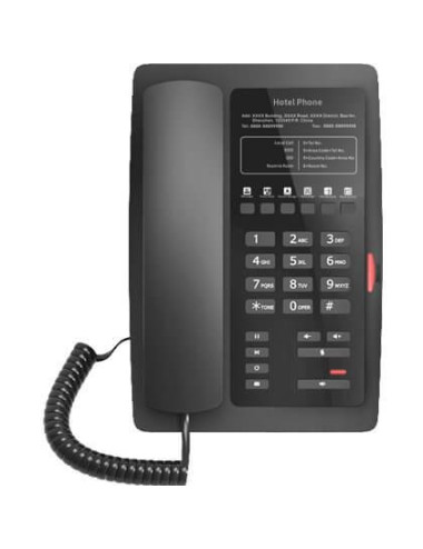 Téléphone SIP H3-Hotel 2 comptes SIP noir - [product_reference]Téléphone SIP H3-Hotel 2 comptes SIP noir