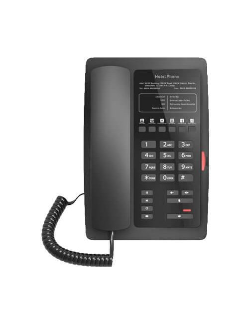 Téléphone SIP H3-Hotel 2 comptes SIP noir - [product_reference]Téléphone SIP H3-Hotel 2 comptes SIP noir