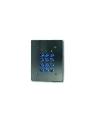 Plaque inox encastrable pour clavier su - SUEAB