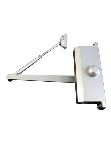 Ferme porte, bras compas, montage applique - 1ATFT640