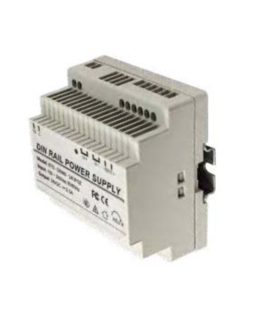 Alimentation rail-din 24v 2,5a avec entrée chargeur de batterie - 1CCR2425UPS
