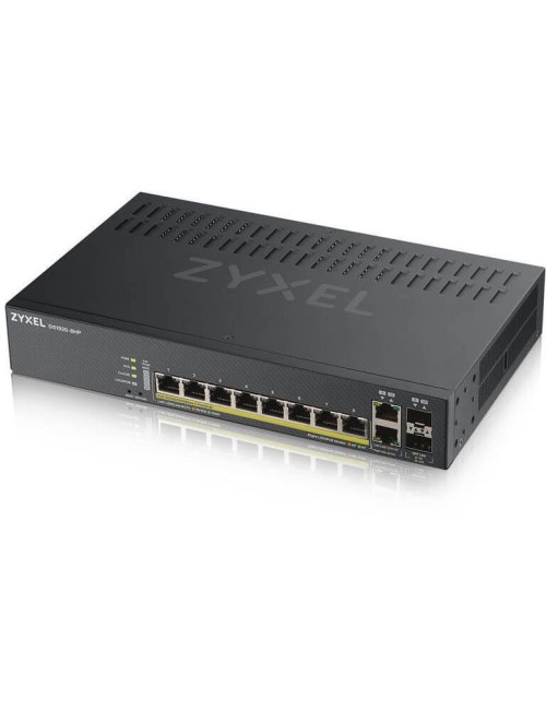 Switch desktop Smart 8 ports Giga POE + 2Combo SFP - ZYGS1920-08HPV2