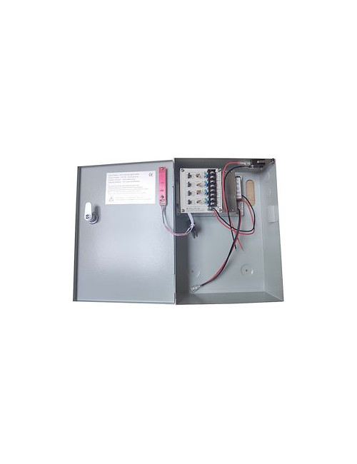 Coffret alimentation fusiblée-réarmable cctv 4 sorties - ACCCP4CR