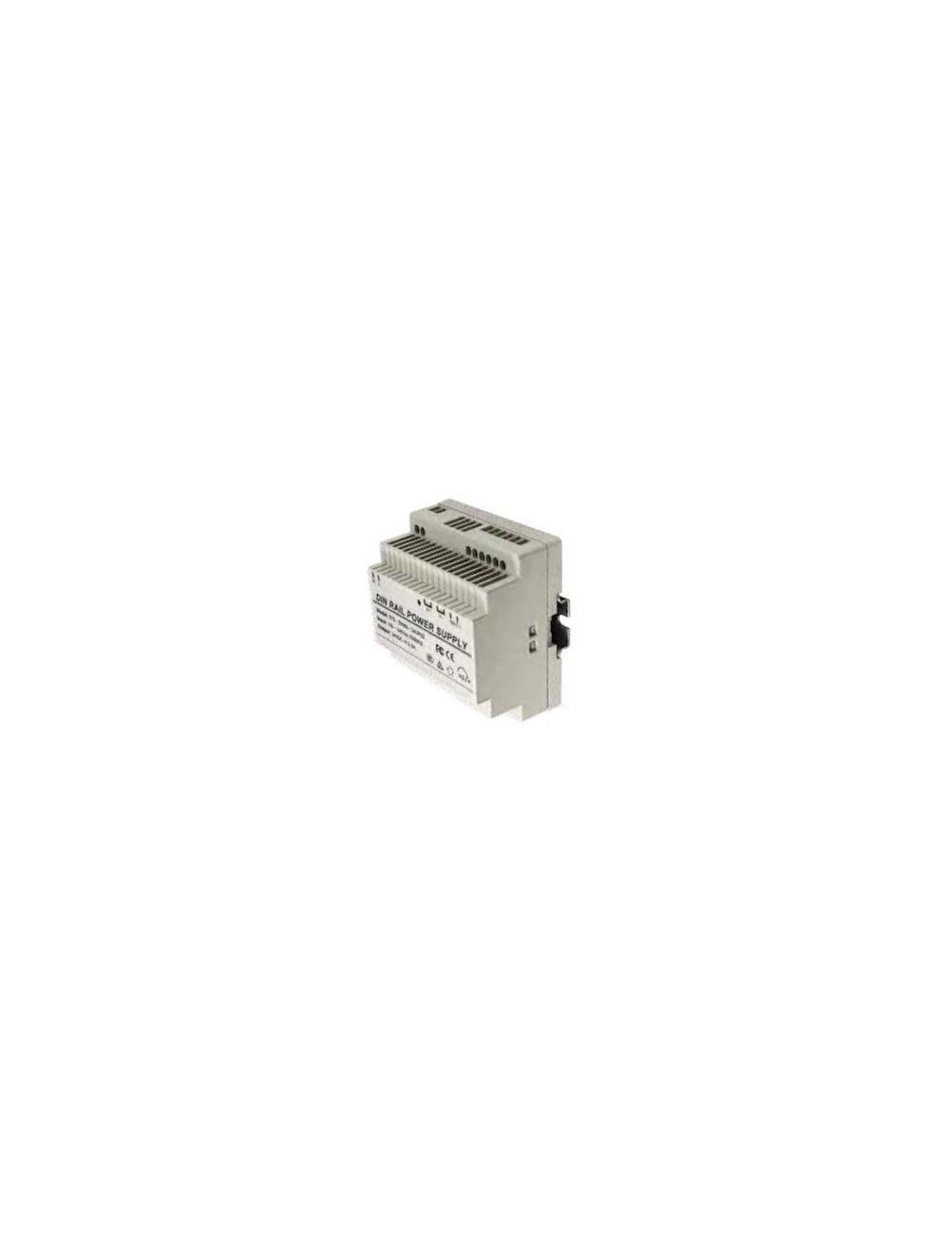 Alimentation rail-din 12v 3a avec entrée chargeur de batterie - 1CCR123UPS