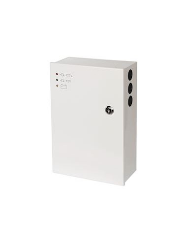 Coffret alimentation régulé 220v 12v 5a - PAC512