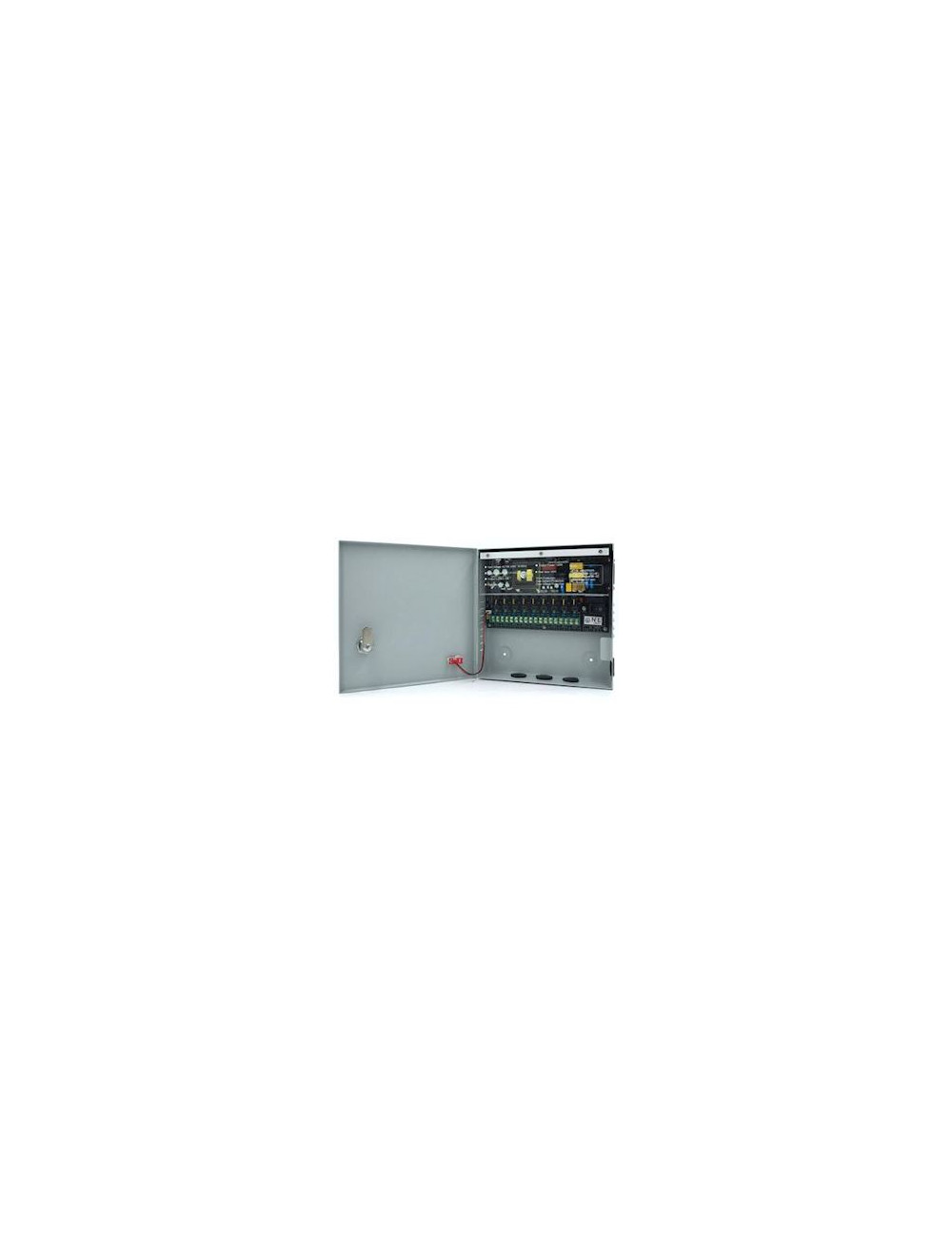 Coffret alimentation fusiblé-réarmable cctv 9 sorties-12v-8A - ACCCP9CR