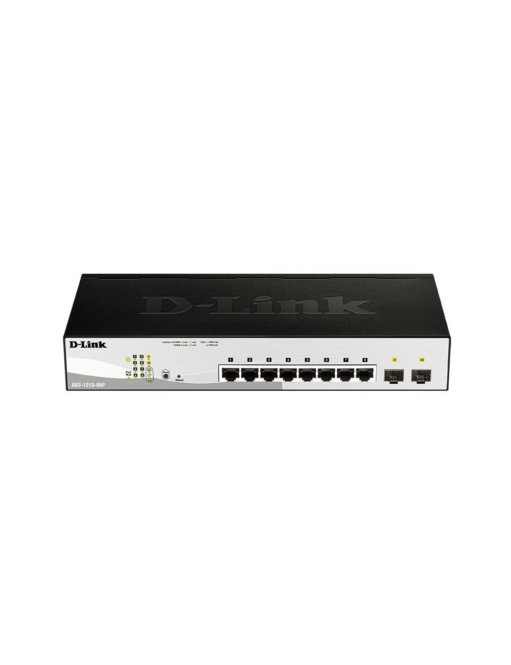 Switch Web SMART 8 Giga PoE at 65W + 2 SFP - [product_reference]Switch Web SMART 8 Giga PoE at 65W + 2 SFP
