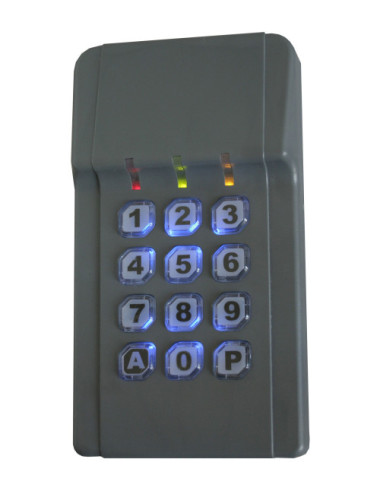 Lecteur de proximité mifare avec clavier, sortie wiegand ou data -RXMIFAREWDT