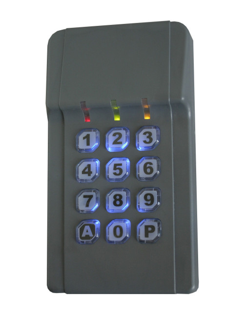 Lecteur de proximité mifare avec clavier, sortie wiegand ou data -RXMIFAREWDT