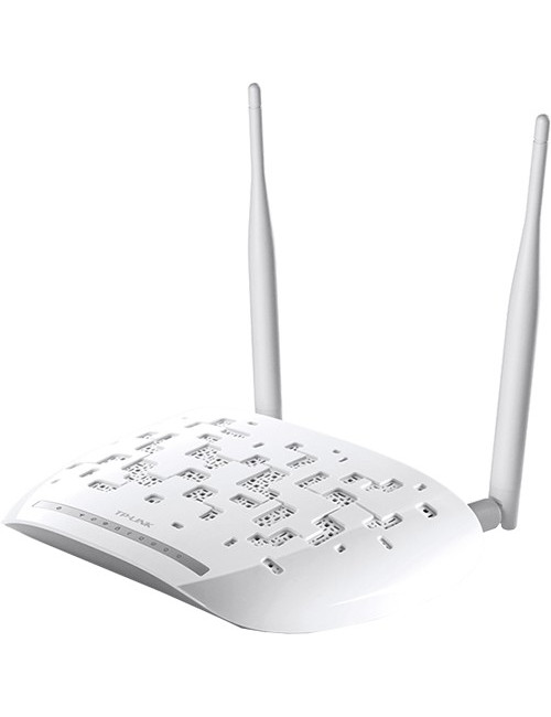 Modem routeur ADSL2/VDSL2 + 4 Lan+ Wifi n 300 - TL-TDW9970
