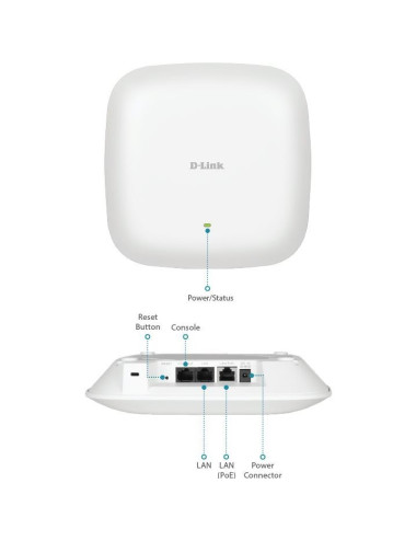 Borne WiFi6 3600Mbps NucliasConnect PoEat - [product_reference]Borne WiFi6 3600Mbps NucliasConnect PoEat