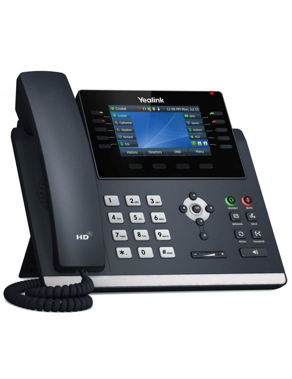 SIP T46U 16 comptes Giga PoE couleur 4" - YL-T46U