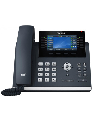 SIP T46U 16 comptes Giga PoE couleur 4\" -