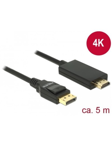 Câble Display Port 1.2 M - High Speed HDMI-A 4K 5m - DE85319