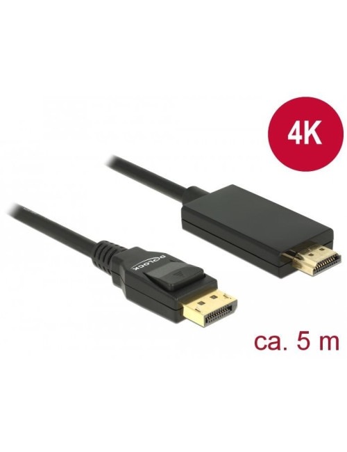 Câble Display Port 1.2 M - High Speed HDMI-A 4K 5m - DE85319