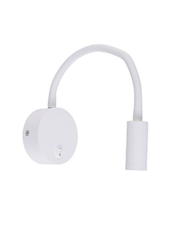Applique liseuse LED blanche BE-LED LISO 3W 3000K TR05032002