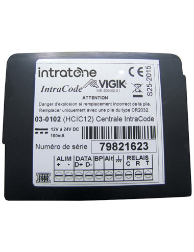 Pack 200 noms 1 interphone anthracite seul + 1 centrale - [product_reference]Pack 200 noms 1 interphone anthracite seul + 1 c