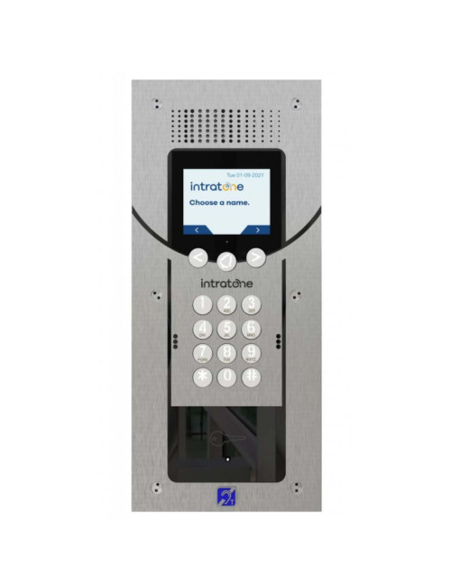 Interphone vidéo seul - Vendone Smile inox - 02-0303-PLUS