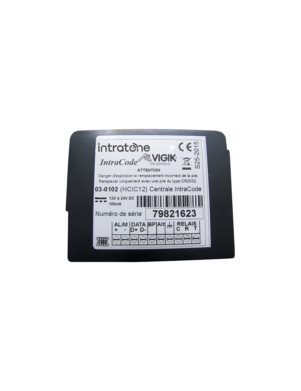 Centrale de gestion Intratone 03-0102 – vue produit