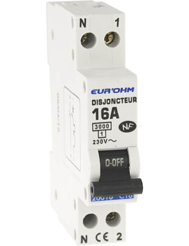 Disjoncteur 1P+N 16A - [product_reference]Disjoncteur 1P+N 16A
