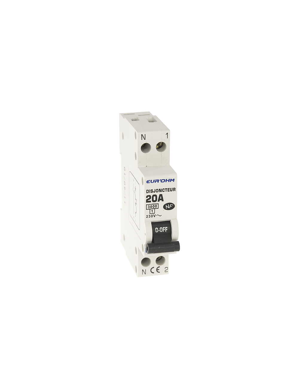 Disjoncteur 1P+N 20A - [product_reference]Disjoncteur 1P+N 20A