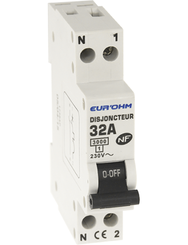 Disjoncteur 1P+N 32A - [product_reference]Disjoncteur 1P+N 32A