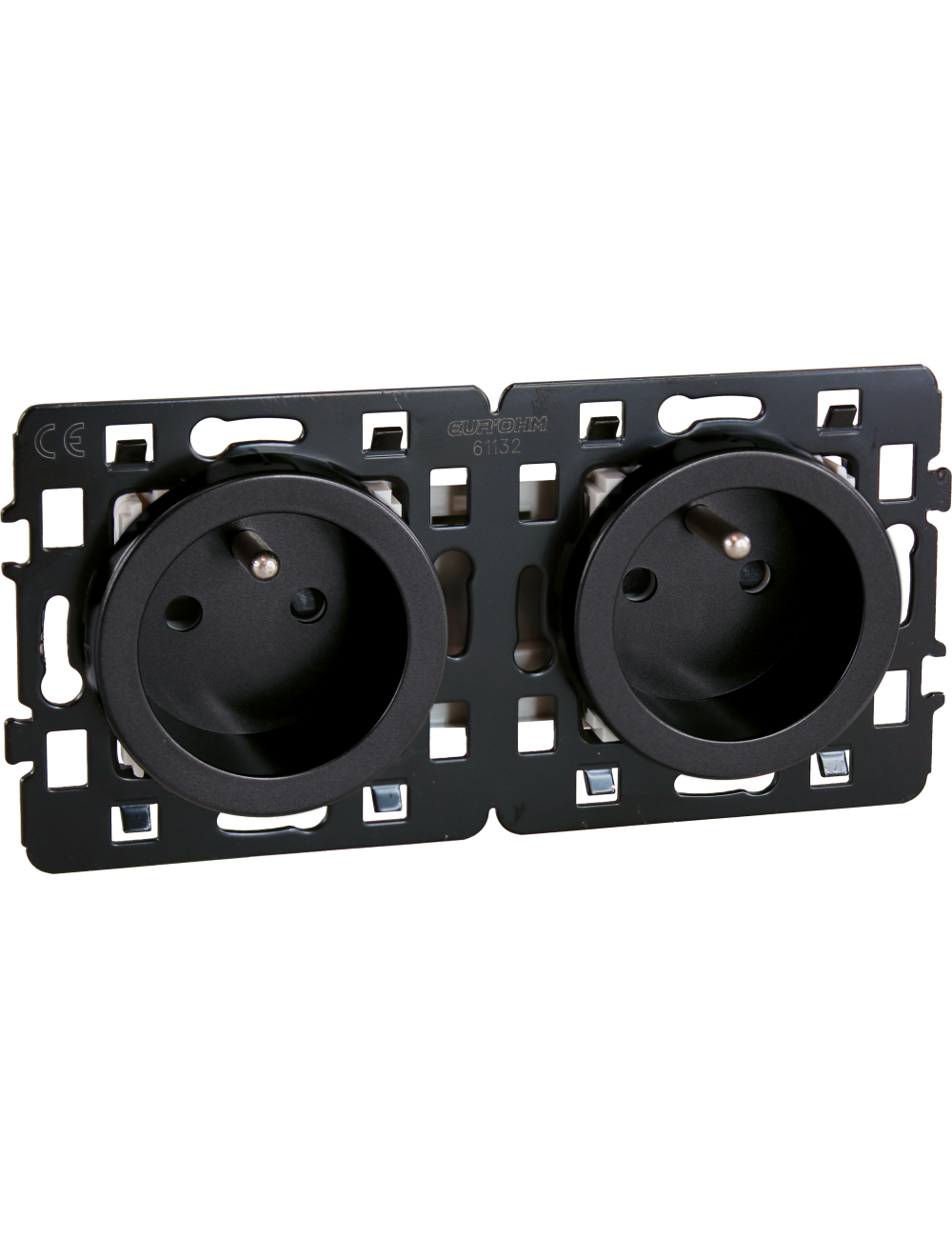 Double prise 2P+T précablée Vulcain - [product_reference]Double prise 2P+T précablée Vulcain