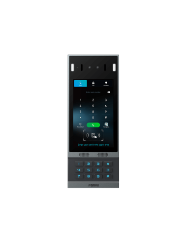 Fanvil SIP Intercom vidéo i67 écran couleur tactile, I67