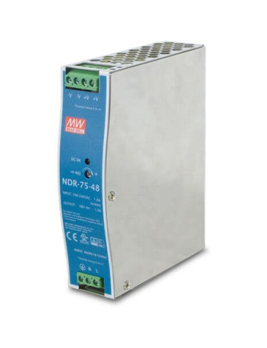Alimentation industrielle Rail Din 48V 75W, planet, Code EAN : 4711605283328