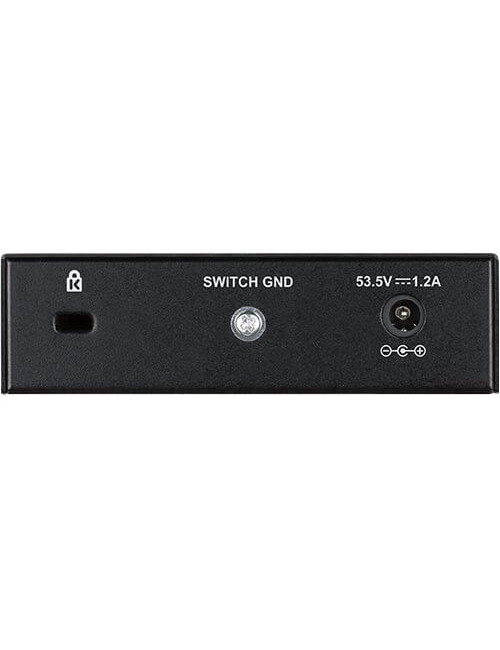 Switch 5 Ports 10/100 Mbits dont 4 PoE at 60W, DES1005P