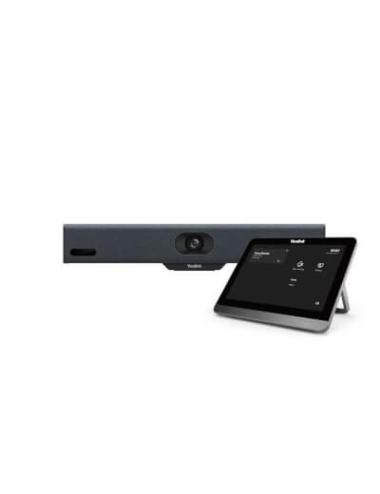 Yealink MeetingBar A10 avec écran tactile CTP18 – Barre de visioconférence 4K Android pour petites salles