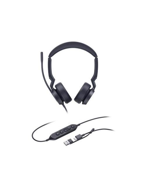 Yealink UH44 Dual Teams – Casque USB filaire binaural