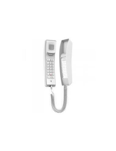 Fanvil H2U blanc – Téléphone SIP compact pour chambre d'hôtel et cabinet