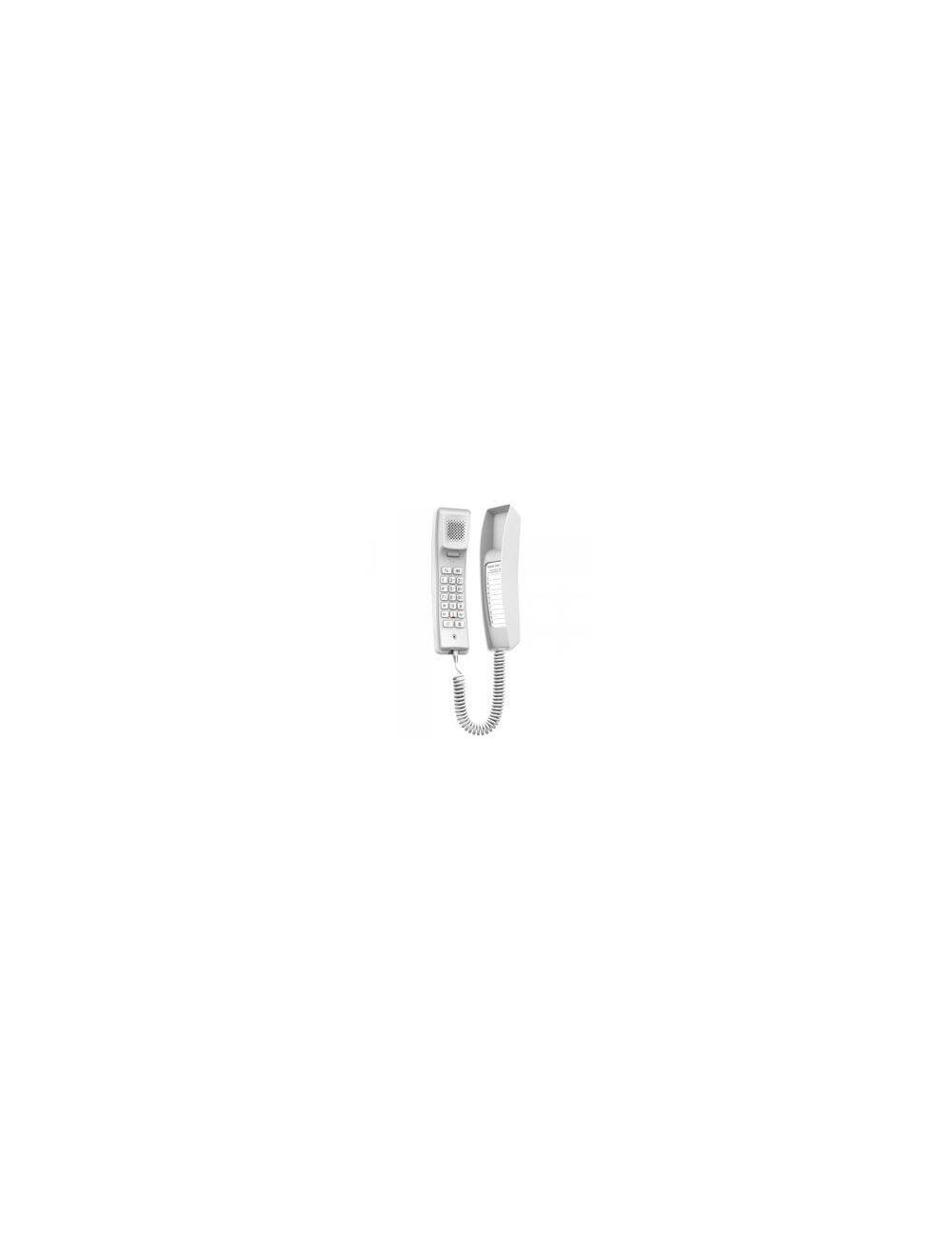Fanvil H2U blanc – Téléphone SIP compact pour chambre d'hôtel et cabinet
