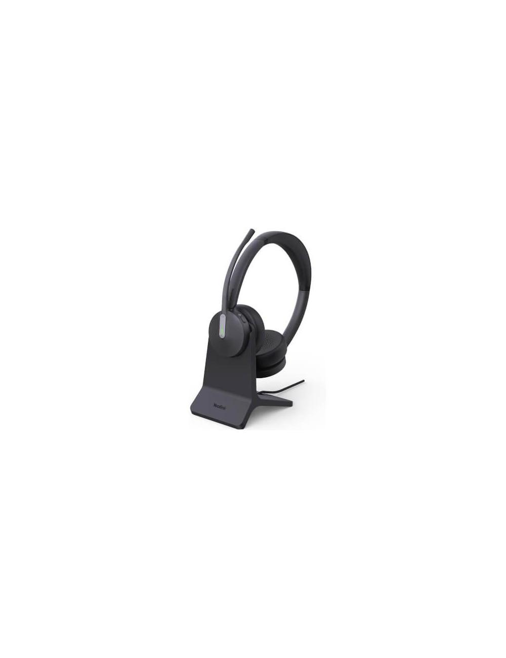 Pack télétravail – Casque Bluetooth Yealink BH70 avec socle + support portable + souris Bluetooth
