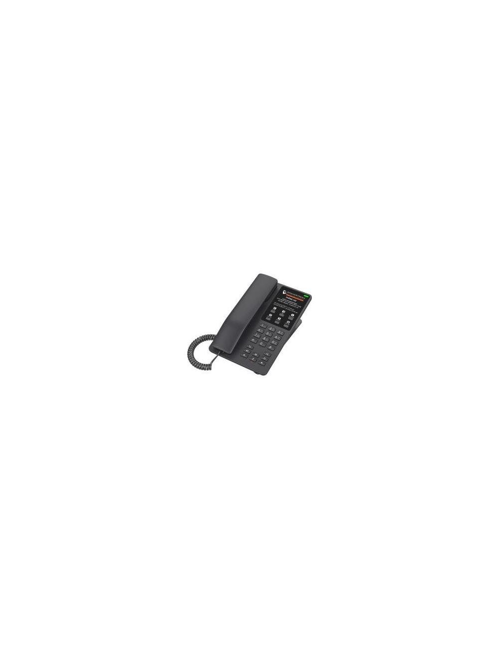Pack hôtel 10 chambres – 10 téléphones Grandstream GHP621 + switch Zyxel 24 ports PoE+