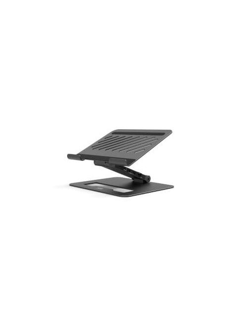 Port Designs 901108DOCK-EU – Support PC portable réglable avec station d'accueil USB-C