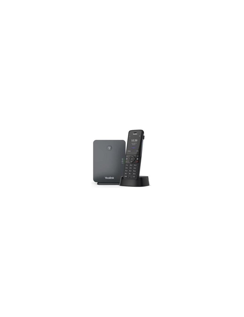 Yealink W78P – Pack DECT IP base W70B et combiné W78H couleur avec Bluetooth et prise casque