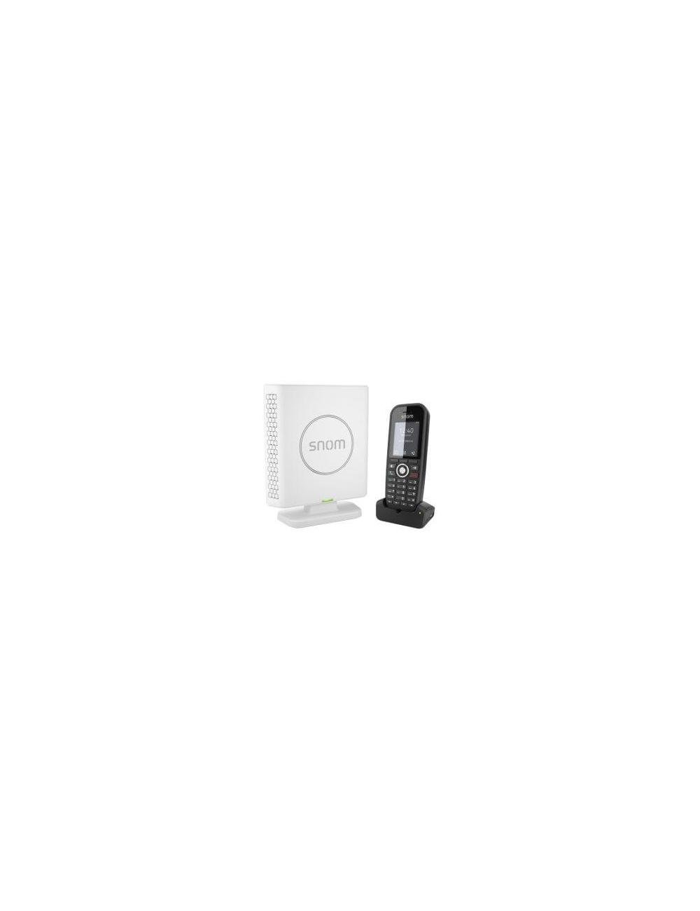 Snom M430 – Pack DECT IP base M400 et combiné couleur M30