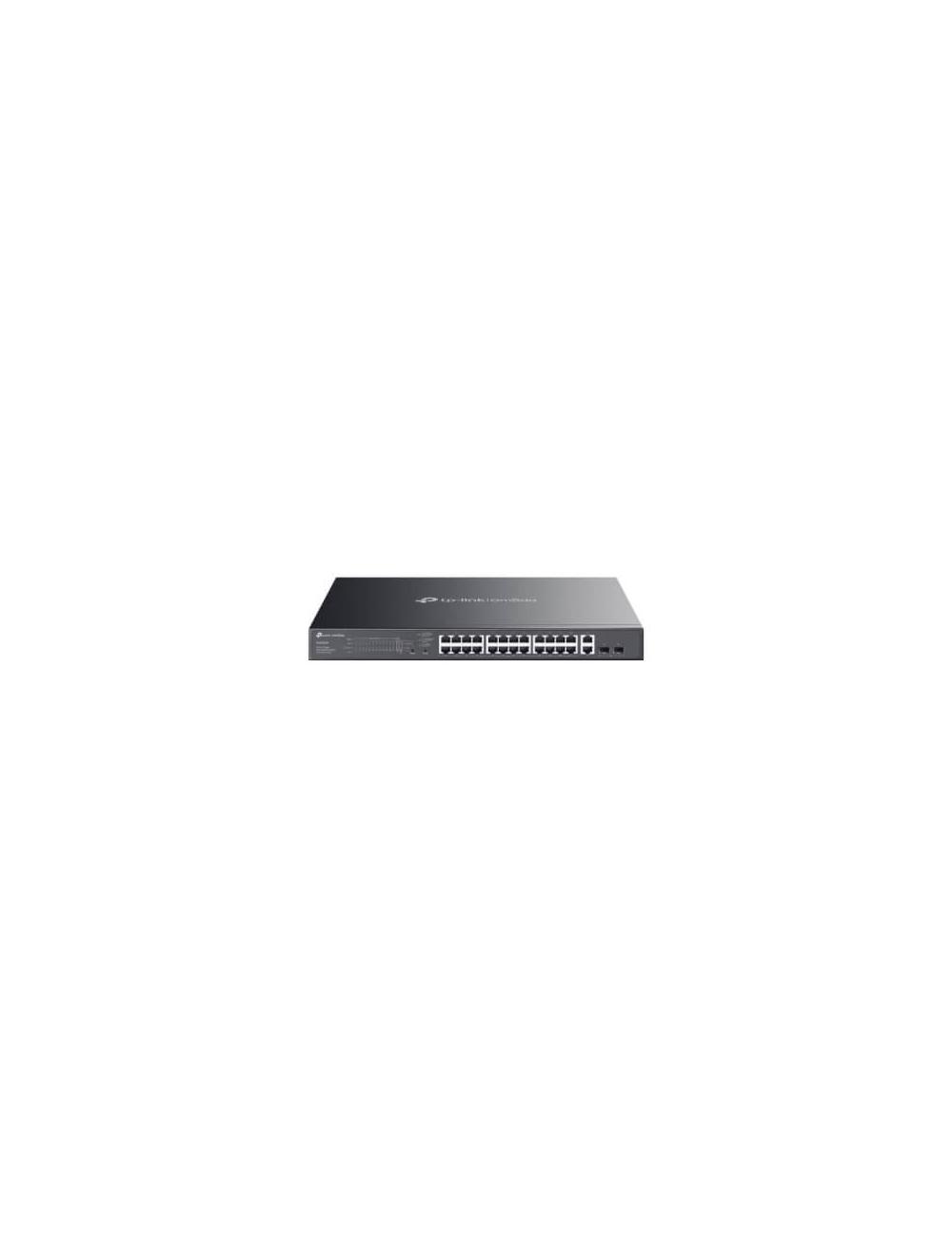 TP-Link Omada ES228GMP – Switch Easy Managed 28 ports Gigabit dont 24 PoE+ 384 W et 2 SFP