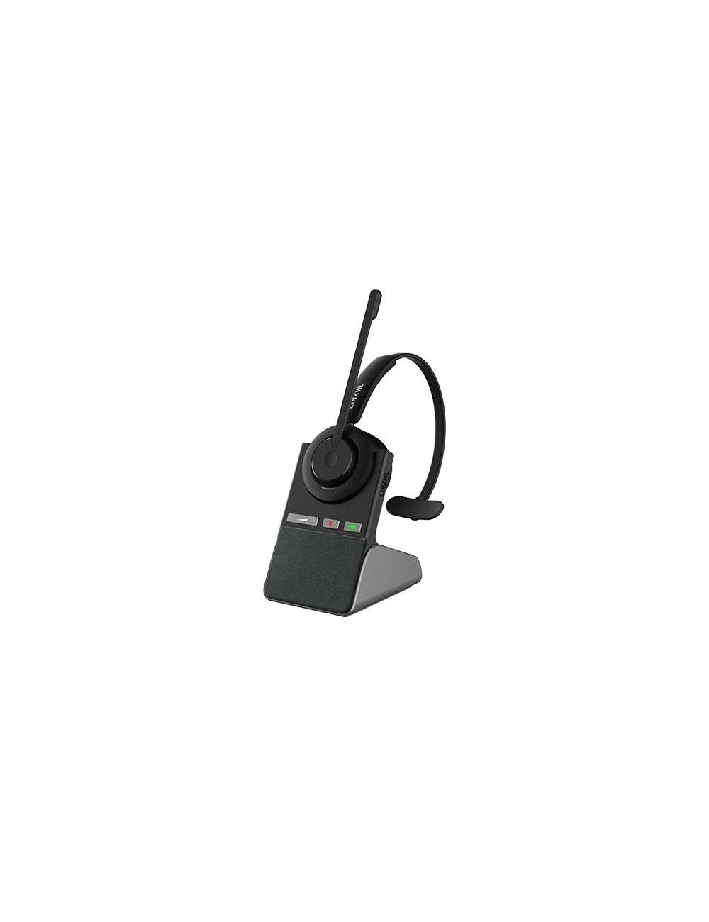 Fanvil DH301D Pro – Casque mono sans fil DECT et Bluetooth avec base haut-parleur  gamme LINKVIL