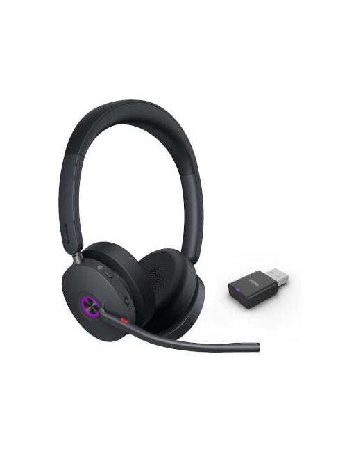 Yealink WH68 Hybrid Teams – Casque DECT et Bluetooth binaural à réduction de bruit active