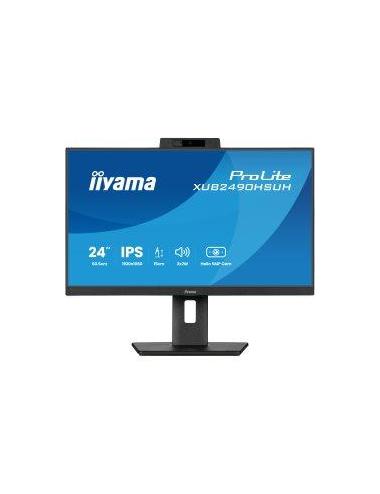 iiyama ProLite XUB2490HSUH-B2 – Écran 24 pouces IPS avec webcam 5 MP  micro et hub USB